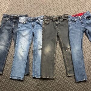 Levi's Women's Straight Leg Jeans in Blue and Gray